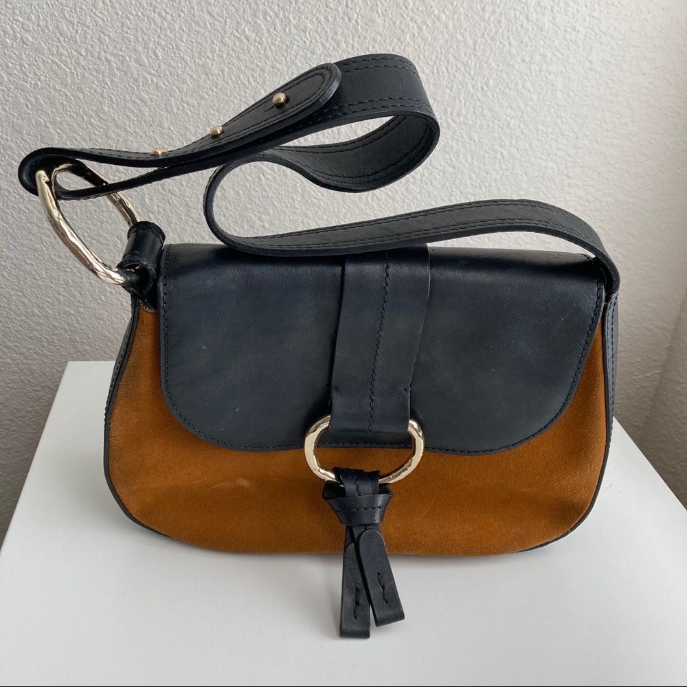 TOUS MUSTARD YELLOW SHOULDER BAG